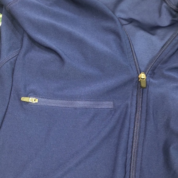GOTTEX athletic jacket zippered size small blue - Picture 7 of 7